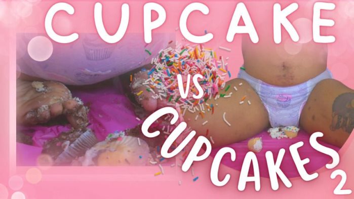 Poster for Clips4Sale Star - Cupcake Sinclair - Cupcake Vs Cupcakes 2 - Diaper, Foodandobjectcrush (Кекс Синклер)