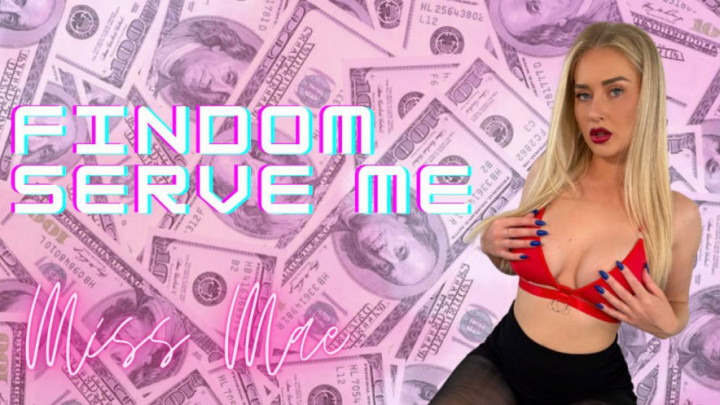 Poster for Findom Serve Me - No Face - Manyvids Model - Aprilmaexox - Humiliation, Financialdomination, Sfw (Унижение)