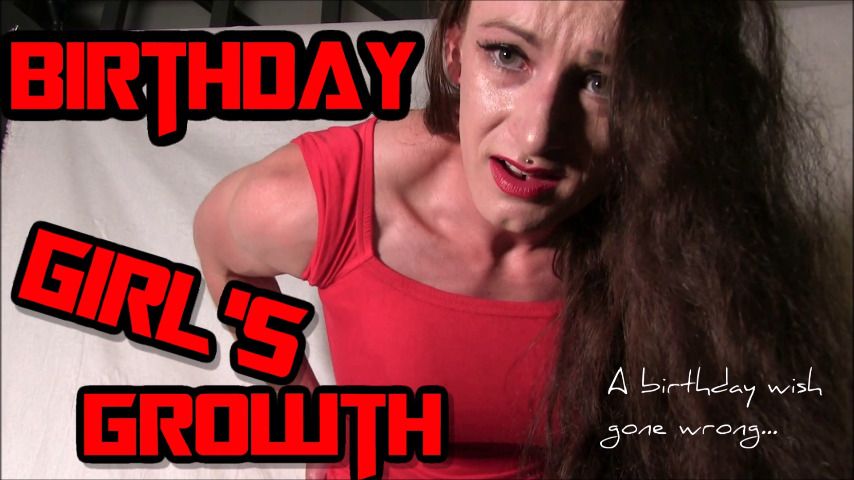 Poster for Claudia Kink - Birthday Girl'S Surprise Growth - May 03, 2020 - Manyvids Model - Transformation Fetish, Transformation Fantasies, Magic Control (Клаудия Кинк Трансформационные Фантазии)