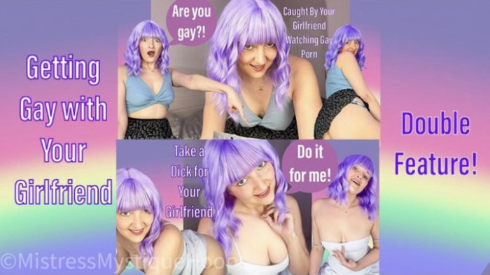 Poster for Clips4Sale Girl - Mistressmystique - Getting Gay With Your Girlfriend Double Feature - Humiliation, Bicurious, Makemebi (Макемеби)