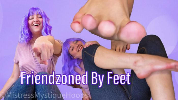 Poster for Mistressmystique - Friendzoned By Feet - Clips4Sale Model - Footdomination, Femdompov