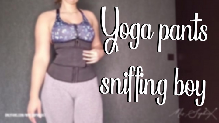 Poster for Yoga Pants Sniffing Boy - Manyvids Star - Mrs Sophie667 - Yoga Pants, Ass Sniffing (Миссис Софи667 Нюхает Задницу)