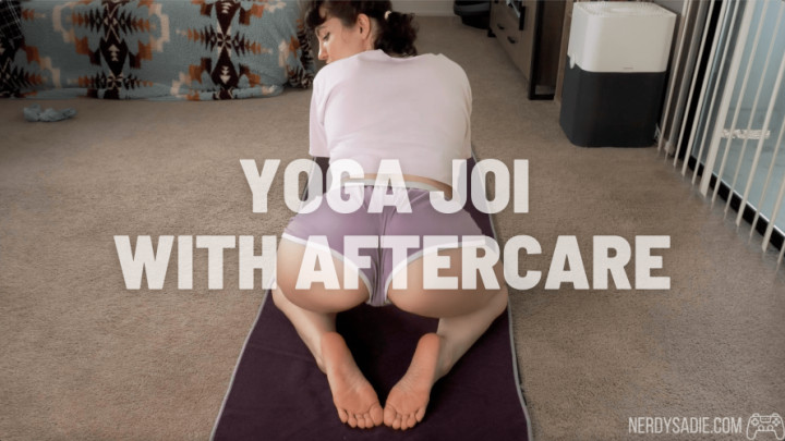 Poster for Manyvids Girl - Nerdysadie - Yoga Joi With Aftercare - Feet, Soles, Feet Joi (Ноги Джои)