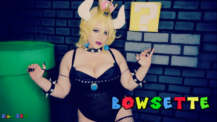 Poster for Bowsette - Manyvids Star - Clubdinasky - Bbw, Halloween