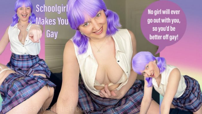 Poster for Mistressmystique - Schoolgirl Makes You Gay - Femdom Pov - Clips4Sale Girl - Gayhumiliation, Bisexualencouragement, Schoolgirl (Школьница)