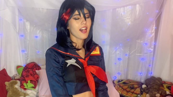 Poster for Manyvids Model - Kitsune_Foreplay - Fill A La Fill: Ryoku Vores Gummies - Swallowing / Drooling, Vore (Глотание / Слюнотечение)