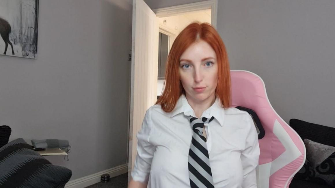 Poster for Student Horny For Daddy - Red_Firesquirt - Manyvids Star - Daddy Roleplay, Redhead (Ролевая Игра С Отцом)