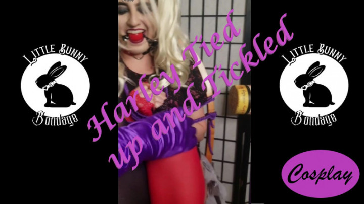 Poster for Harley Struggling And Tickled - Nov 27, 2021 - Littlebunnyb - Manyvids Star - Ballgagged, Struggling, Tickling (Щекотка)