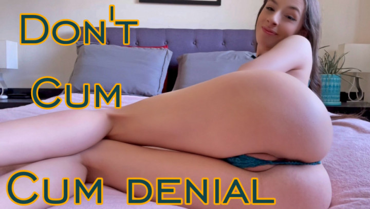 Poster for Olivia Young - Manyvids Girl - Don'T Cum! Cum Denial - Dirtytalking, Pussydenial (Оливия Янг)