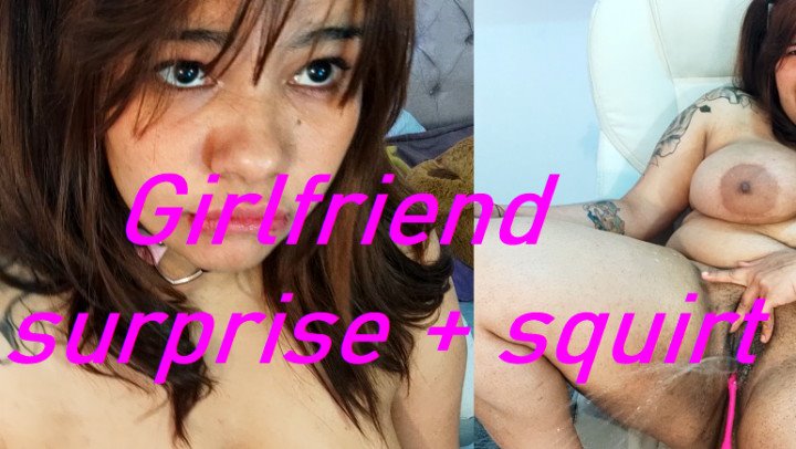 Poster for Meganxx1 Girlfriend Surprise Squirt - Manyvids Star - Meganxx1 - Latina, Big Boobs (Латина)