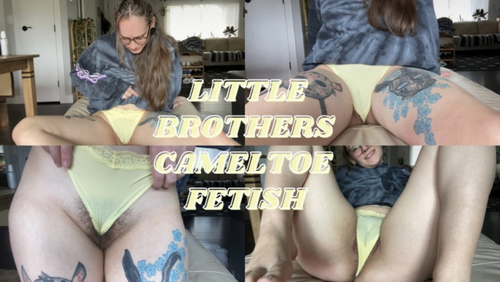 Poster for Divinebabe - Manyvids Model - Little Brothers Camel Toe Fetish - Hairy, Camel Toe (Волосатый)
