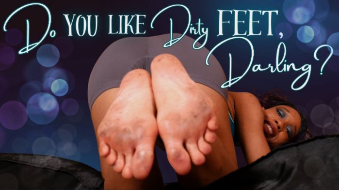 Poster for Do You Like Dirty Feet Darling - Cupcake Sinclair - Clips4Sale Creator - Footfetish, Pov, Barefoot (Кекс Синклер Босиком)