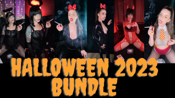 Poster for Halloween 2023 Bundle - Dani Lynn - Manyvids Star - Costume, Wig Fetish, Smoking (Дэни Линн Курение)