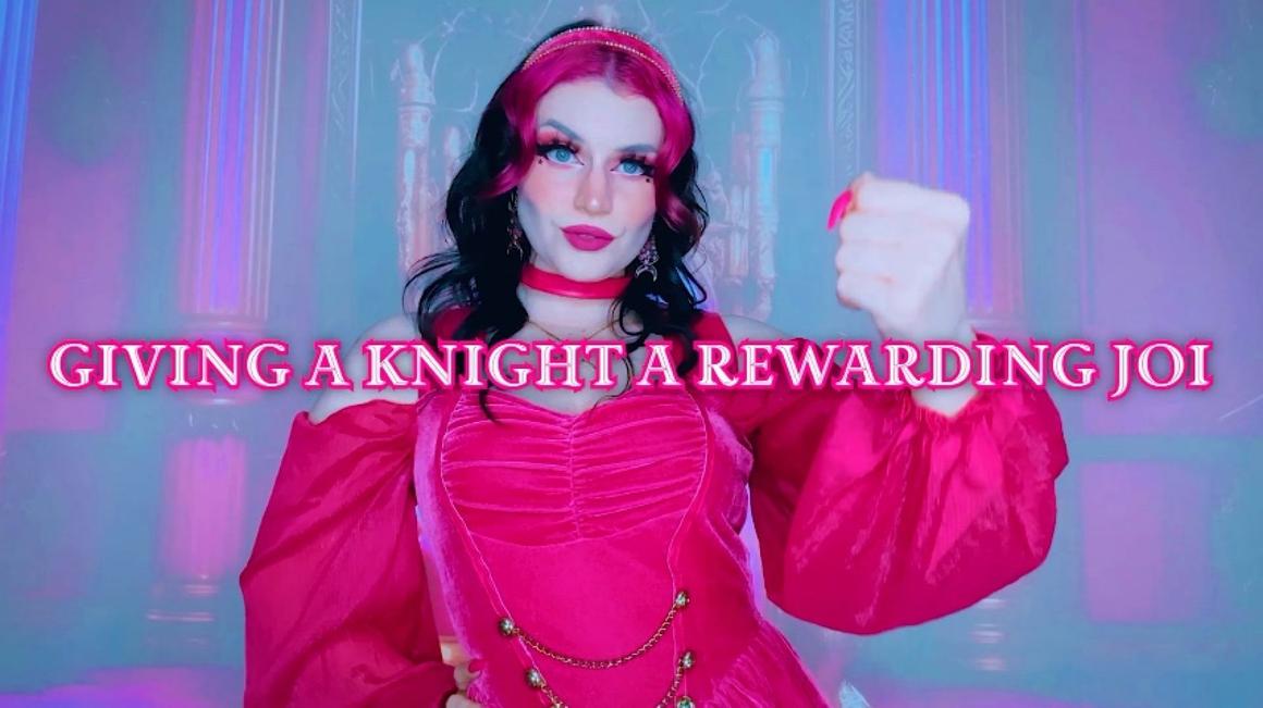 Poster for Manyvids Star - Giving A Knight A Rewarding Joi - Starry Yume - Fairy Tales, Sfw, Jerk Off Instruction (Звездная Юмэ)