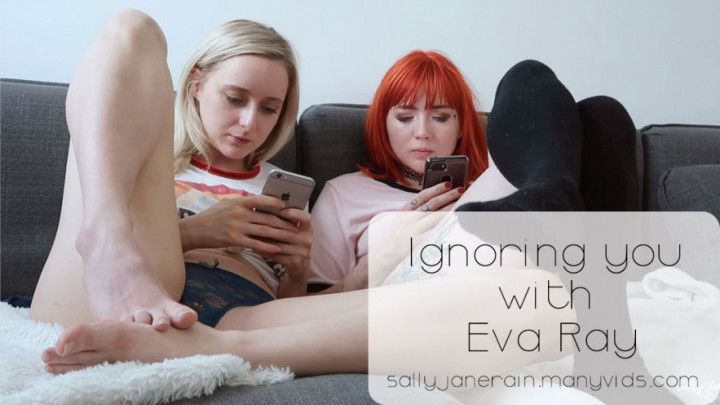 Poster for Manyvids Girl - Sallyjanerain - Ignoring You With Eva Ray - Ignore, Domination, Feet (Игнорировать)