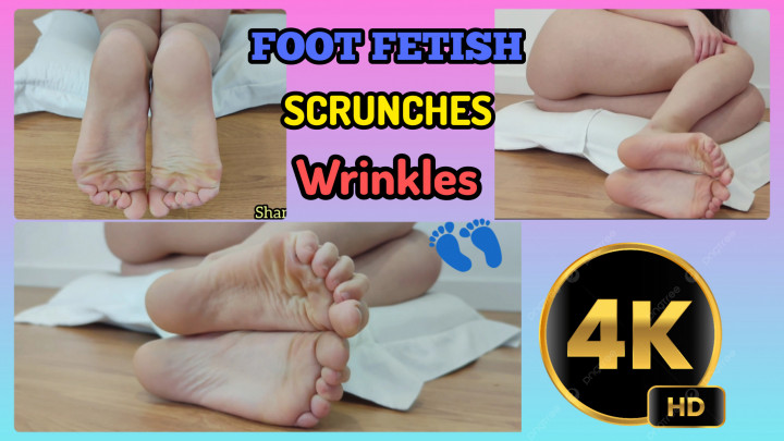 Poster for Shanaxnow - Manyvids Star - 4K Foot Fetish Lot Of Scrunches Wrinkles Soles Close Ups - Wrinkledsoles, Wrinkles, Footfetish (Шанакснов Морщинистые Соты)