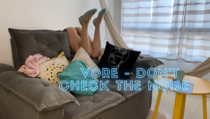 Poster for Manyvids Girl - Vore - Dont Go Check The Noise - Aug 31, 2022 - Akali Lunar - Fetish, Feet, Teens (18+) (Акали Лунар Фетиш)