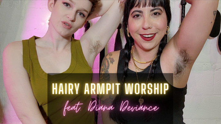 Poster for Jadelussuria - Hairy Armpit Worship With Diana Deviance - Manyvids Girl - Goddess Worship, Hairy, Double Domination (Волосатый)