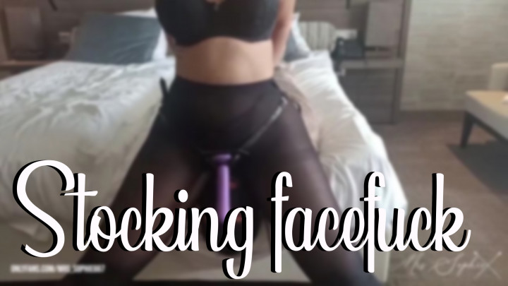 Poster for Manyvids Star - Mrs Sophie667 - Stocking Facefuck - Breath Control, Face Sitting, Gagging (Миссис Софи667 Лицо Сидя)