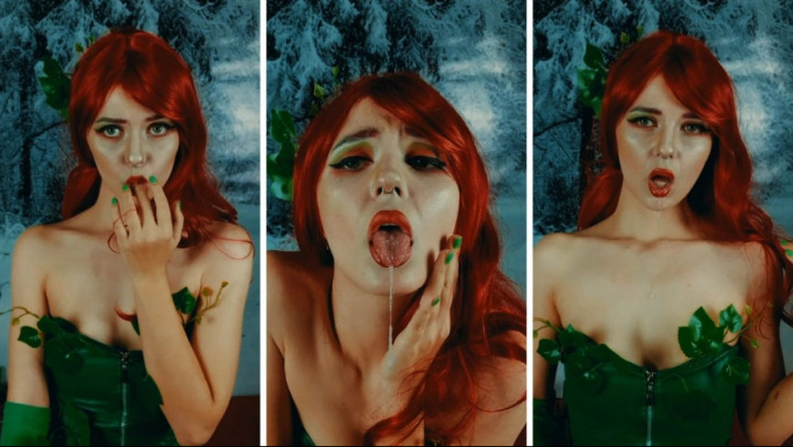 Poster for Lil Cosplay Slut - Manyvids Model - Poison Ivy - Ahegao And Saliva Fetish - Mar 17, 2021 - Silly Faces, Ahegao (Лил Косплей Шлюха Глупые Лица)