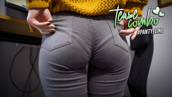 Poster for Manyvids Girl - Secretary In Tight Jeans Teases Ass With Visible Panty Line - Teasecombo - Jeans Fetish, Ass Fetish (Джинсовый Фетиш)