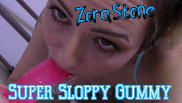 Poster for Manyvids Star - Goddesszora - Goddesszora Super Sloppy Gummy - Deepthroat, Blowjob (Богинязора Глубокая Глотка)