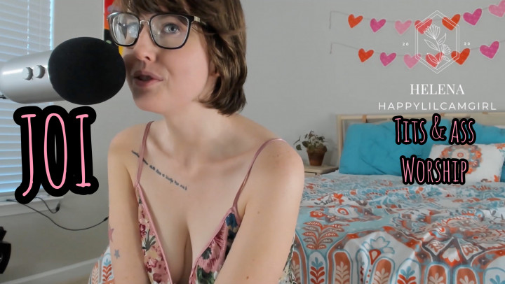 Poster for Happylilcamgirl - Joi Tits & Ass Worship - Manyvids Model - Assworship, Titworship, Joi (Джой)