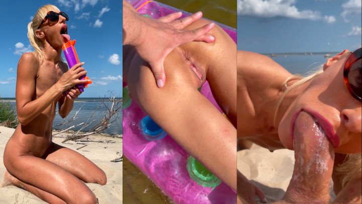 Poster for Throat Goat Ruined Beach Blowjob Hot Watersports - Throat Goat - Manyvids Model - Goddess Worship, Public Outdoor, Water Sports (Горлохват Поклонение Богине)