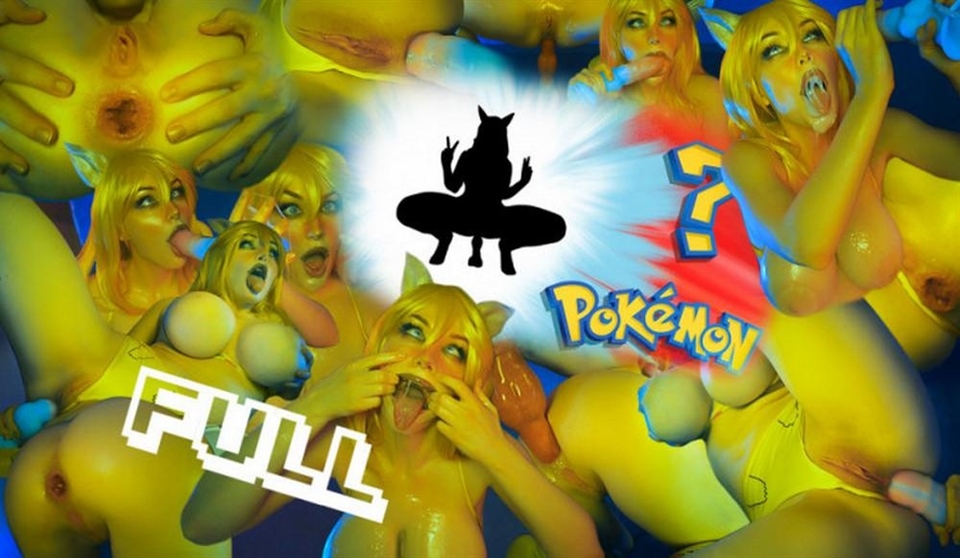 Poster for Amber Hallibell Who S That Pokemon It S Pikachu - Manyvids Model - Amber_Hallibell - Big Tits, Masturbation, Teen (Мастурбация)