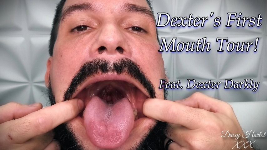 Poster for Manyvids Model - Dexter'S 1St Mouth Tour - February 02, 2023 - Theharlothouse - Tongue Fetish, Teeth (Фетиш Языка)