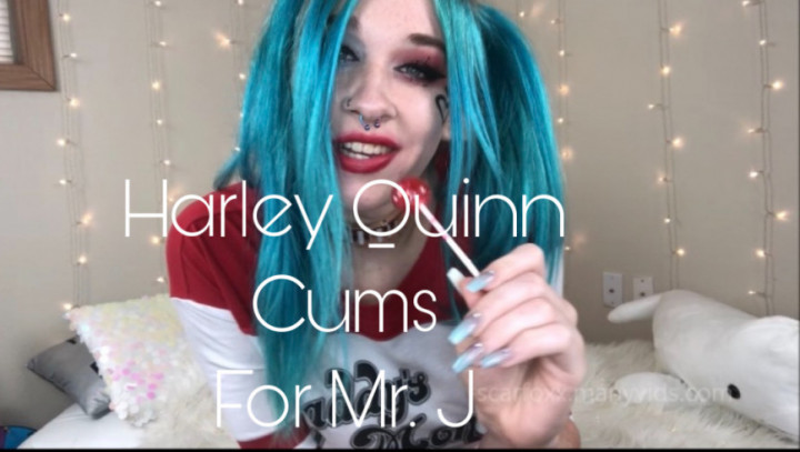 Poster for Harley Quinn Orgasms For Mr. J - Savannahxsiren - Manyvids Girl - Comicbookroleplay, Oralfixation