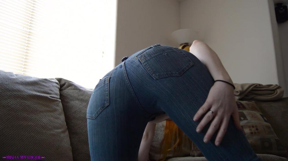 Poster for Misha Mystique Tight Blue Jeans Ass Worship Joi - Manyvids Girl - Misha Mystique - Jeans Fetish, Amateur, Foot Fetish (Миша Мистик Фут-Фетиш)