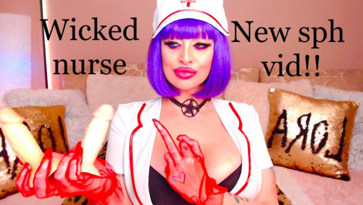 Poster for Wicked Nurse  Sph - July 23, 2023 - Loraflower - Manyvids Girl - Blow Jobs, Bbc, Sph