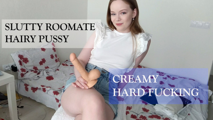 Poster for Roomates Hairy Pussy - April 05, 2022 - Darina158 - Manyvids Girl - Cowgirl, Dildo Fucking, Hairy Bush (Дарина158 Волосатый Куст)