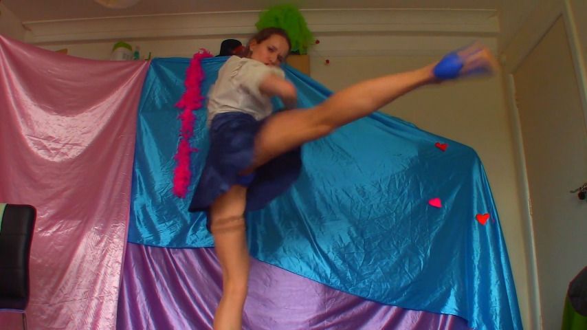 Poster for Manyvids Girl - Self Defense Ballbusting Legs, Blue Heel - Goddess Vanessa - Legs, Femdom Pov (Богиня Ванесса Ноги)