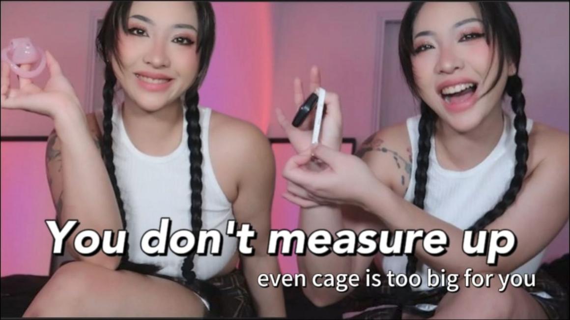 Poster for You Don'T Measure Up - Claudiahon - Manyvids Girl - Key Holding & Chastity, Femdom Pov (Клаудиахон Фемдом Pov)