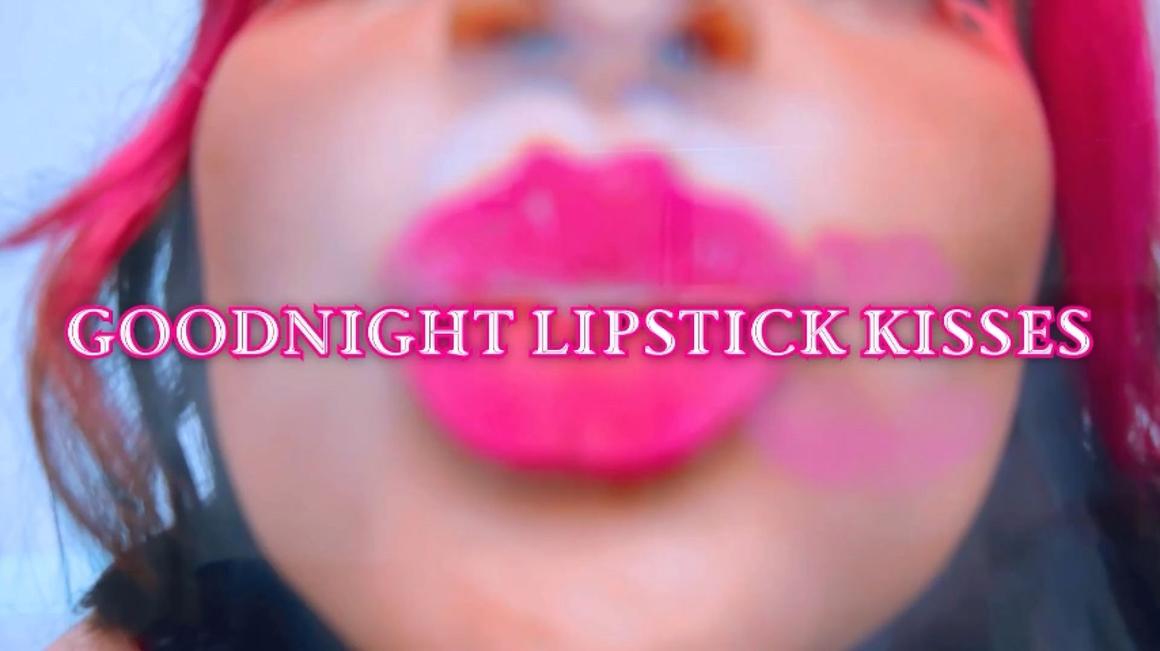 Poster for Goodnight Lipstick Kisses - Starry Yume - Manyvids Girl - Lips, Lipstick, Role Play (Звездная Юмэ Помада)