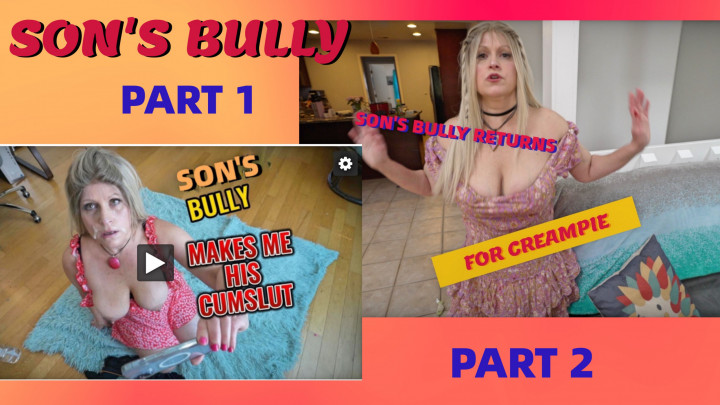 Poster for Son'S Bully Part 1 And Part 2  4K - May 12, 2023 - Tabithaxxx - Manyvids Model - Pov, Creampie