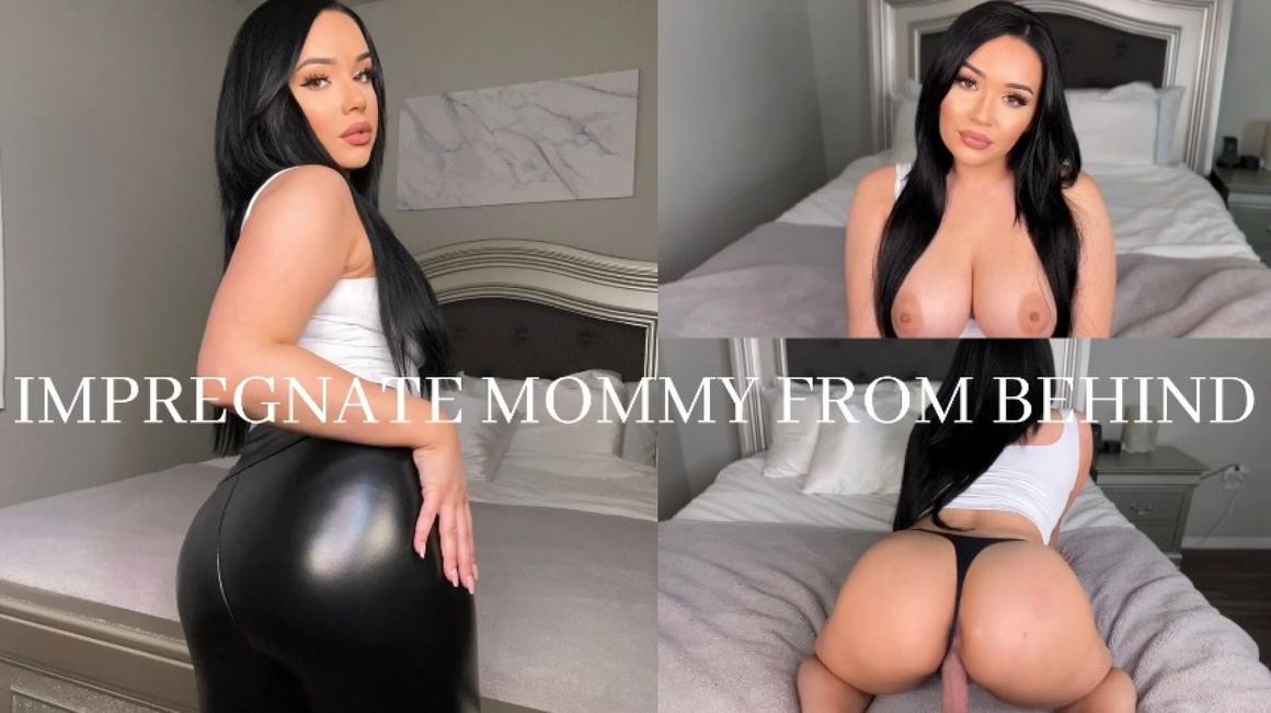 Poster for Manyvids Star - Mia Jocelyn - Impregnate Mommy From Behind - Kink, Impregnation Fantasy (Миа Джослин Перегиб)