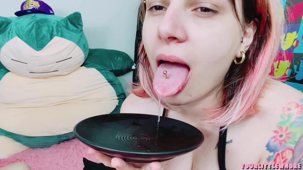 Poster for Lily Ann X - Eating His Snot From A Plate And Gagging - Manyvids Girl - Gag Reflex, Nose Pinching, Gagging (Лили Энн Икс Рвотный Рефлекс)