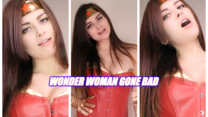 Poster for Ellie Idol - Manyvids Model - Wonder Woman Gone Bad - October 26, 2018 - Comic Book Role Play, Superheroines, Executrix (Элли Айдол Ролевая Игра По Комиксам)