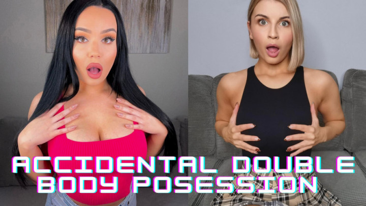 Poster for Accidental Double Body Possession - Mia Jocelyn - Manyvids Girl - Taboo, Gender Transformation, Transfer Fetish (Миа Джослин Табу)