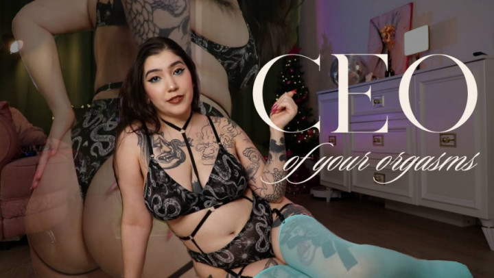 Poster for Manyvids Model - Ceo Of Your Orgasms - Devillishgoddess - Ceo, Slavetraining (Генеральный Директор)