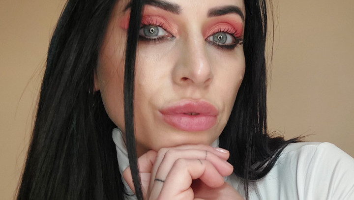 Poster for Manyvids Model - Findom Lipnosis 1 - October 10, 2021 - Moneygoddesss - Lipstick Fetish, Lips, Financial Domination (Губы)