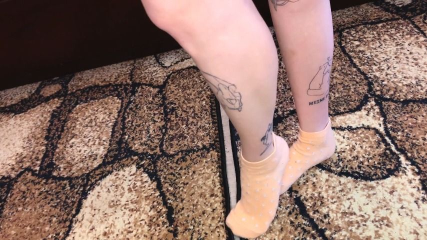 Poster for Eva Deva - Manyvids Girl - Oh You Like My Feet? Then Look On Them - Mar 10, 2022 - Socks, Tattoos, Foot Fetish (Ева Дэва Татуировки)