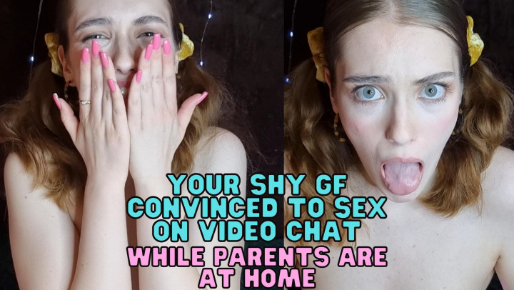 Poster for Video Chat With Your Shy Gf Goes Hot - May 08, 2022 - Manyvids Girl - Wetschoolgirl - Phone Sex, Family (Секс По Телефону)