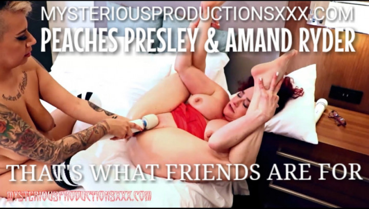 Poster for Thats What Friends Are For - July 22, 2019 - Mysterious Prod - Manyvids Girl - Lesbians, Female Domination (Лесбиянки)