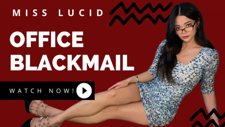 Poster for Manyvids Star - Office Blackmail - Encouraged Into Being - April 23, 2023 - Miss Lucid - Asian Goddess, Sfw (Мисс Люсид)