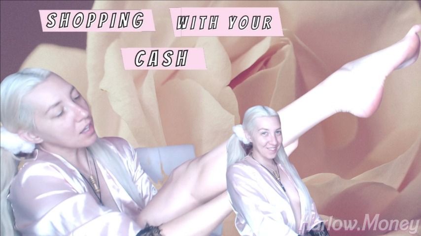 Poster for Manyvids Girl - Shopping With Your Cash - Allforlucky - Money Fetish, Goddess Worship (Поклонение Богине)