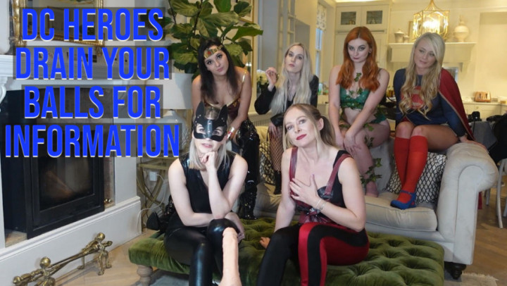 Poster for Manyvids Girl - Dc Heroes Drain You For Information - Summer Fox - Superheroines, Pussy Eating, Dildo Sucking (Летняя Лиса Супергероини)